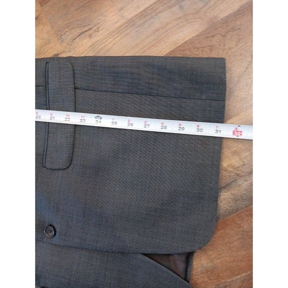 LAUREN RALPH LAUREN Mens Size 42L Charcoal Grey Wool‎  Blend Blazer - Picture 7 of 9